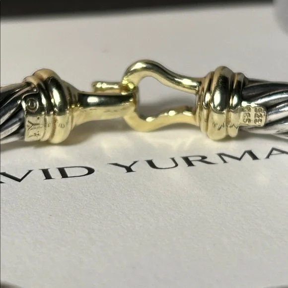 David Yurman Buckle Classic Cable Bracelet, 7mm - Picture 3 of 10